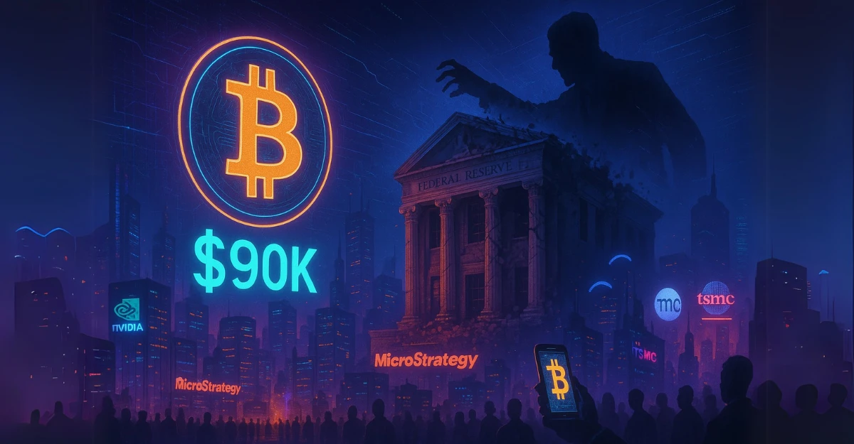 Bitcoin Quietly Eyes $90K as Trump Plots Fed Chair Ouster