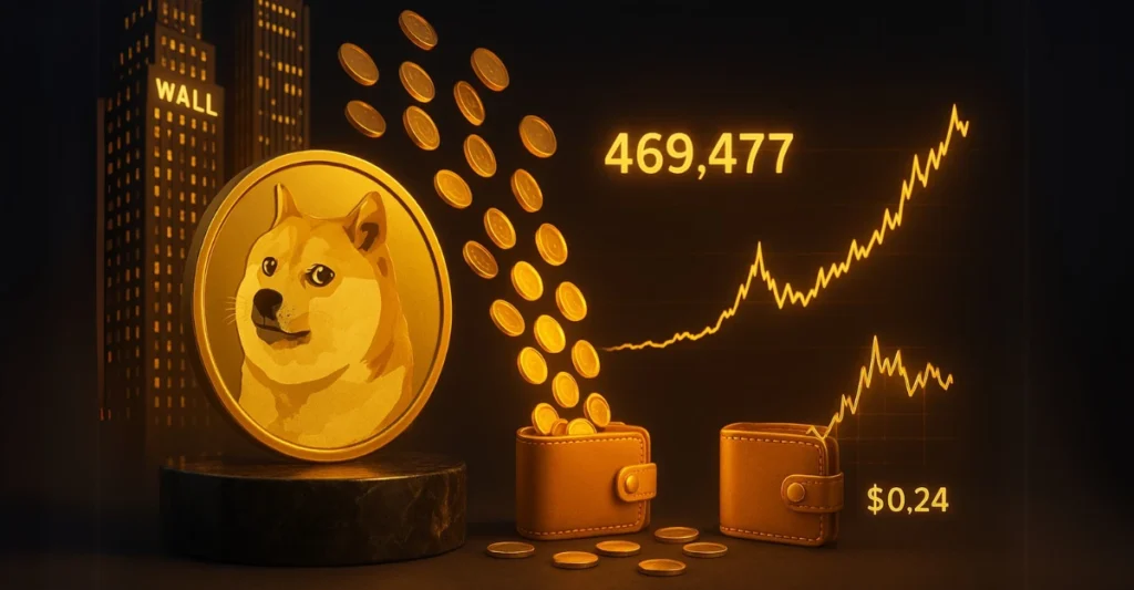 Dogecoin ETF Hopes Fuel Massive Network Activity Spike