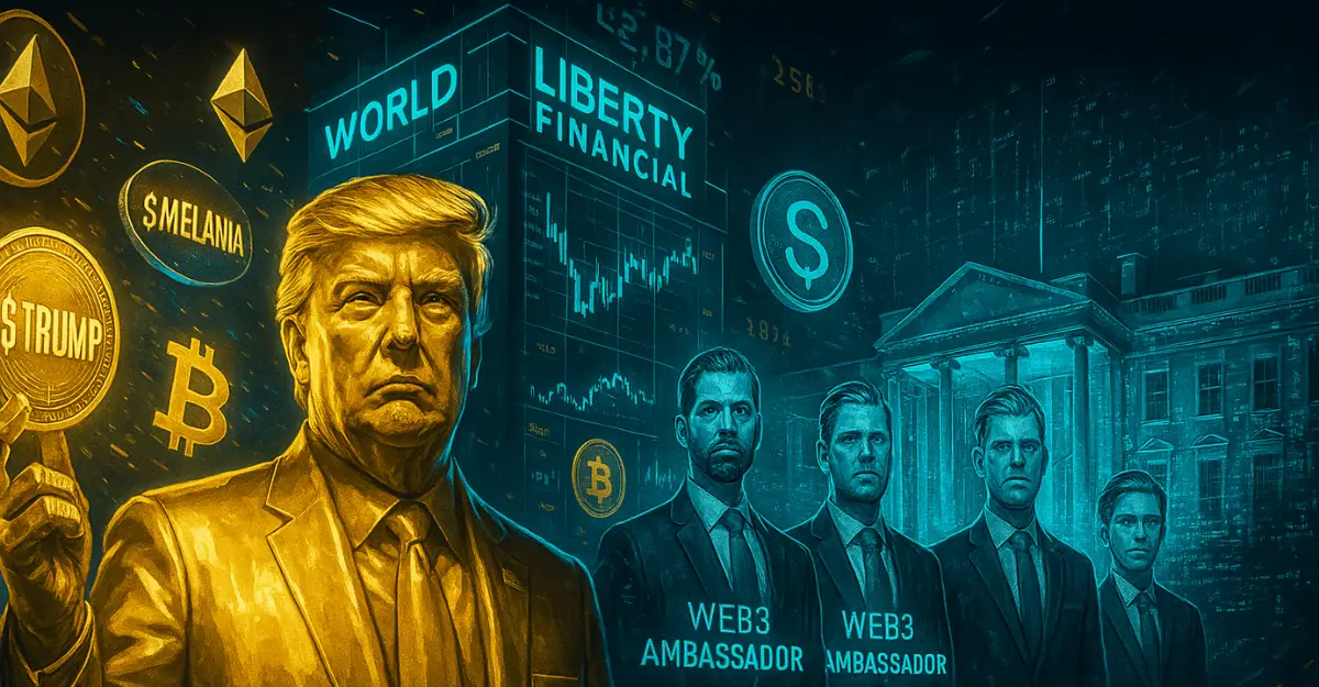 Trump Family Crypto Holdings Surge $2.9B in Six Months